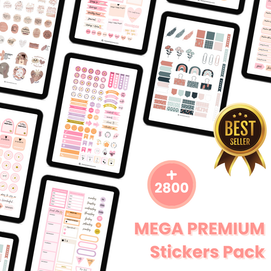 MEGA PREMIUM Stickers PACK